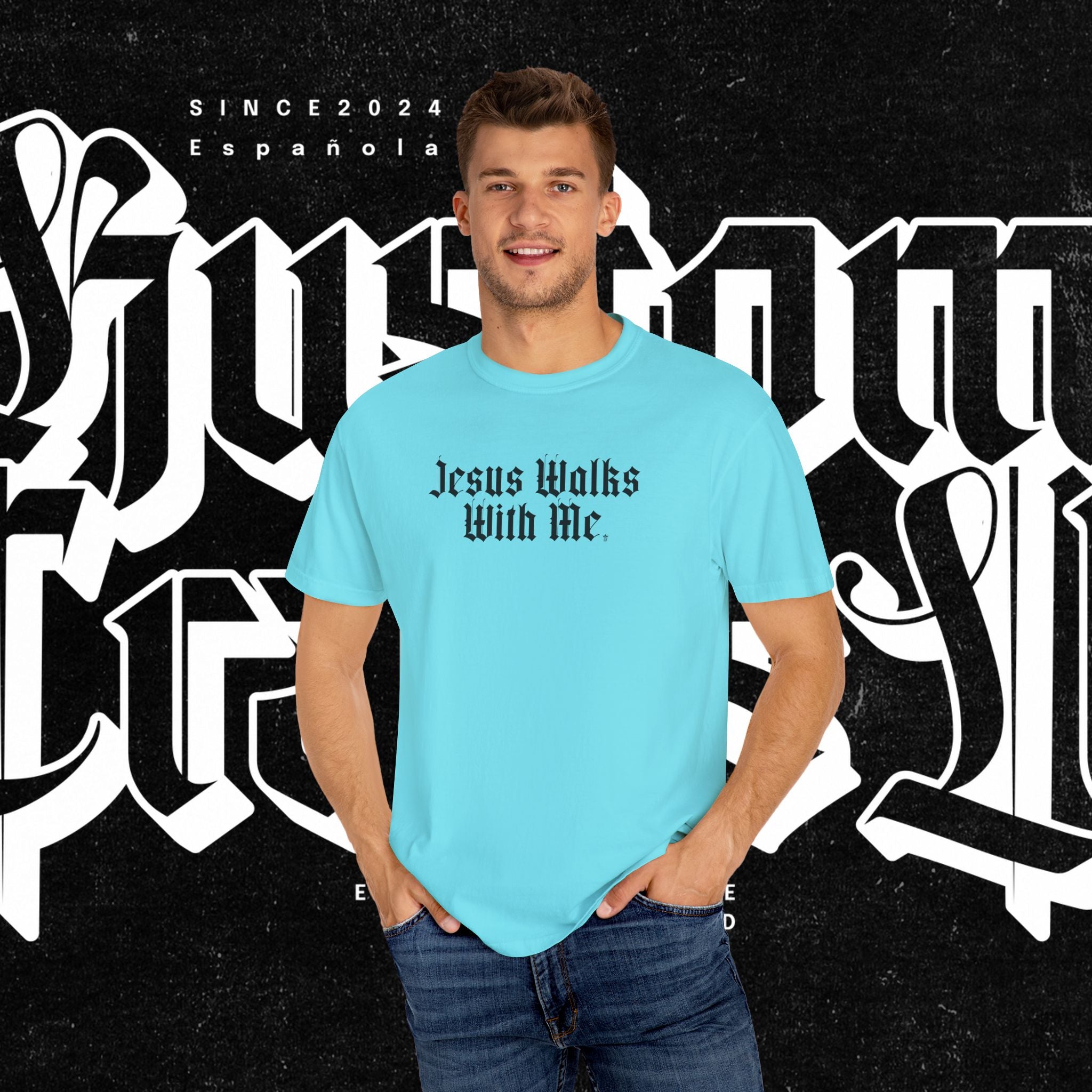 Jesus Walks with Me - Tee