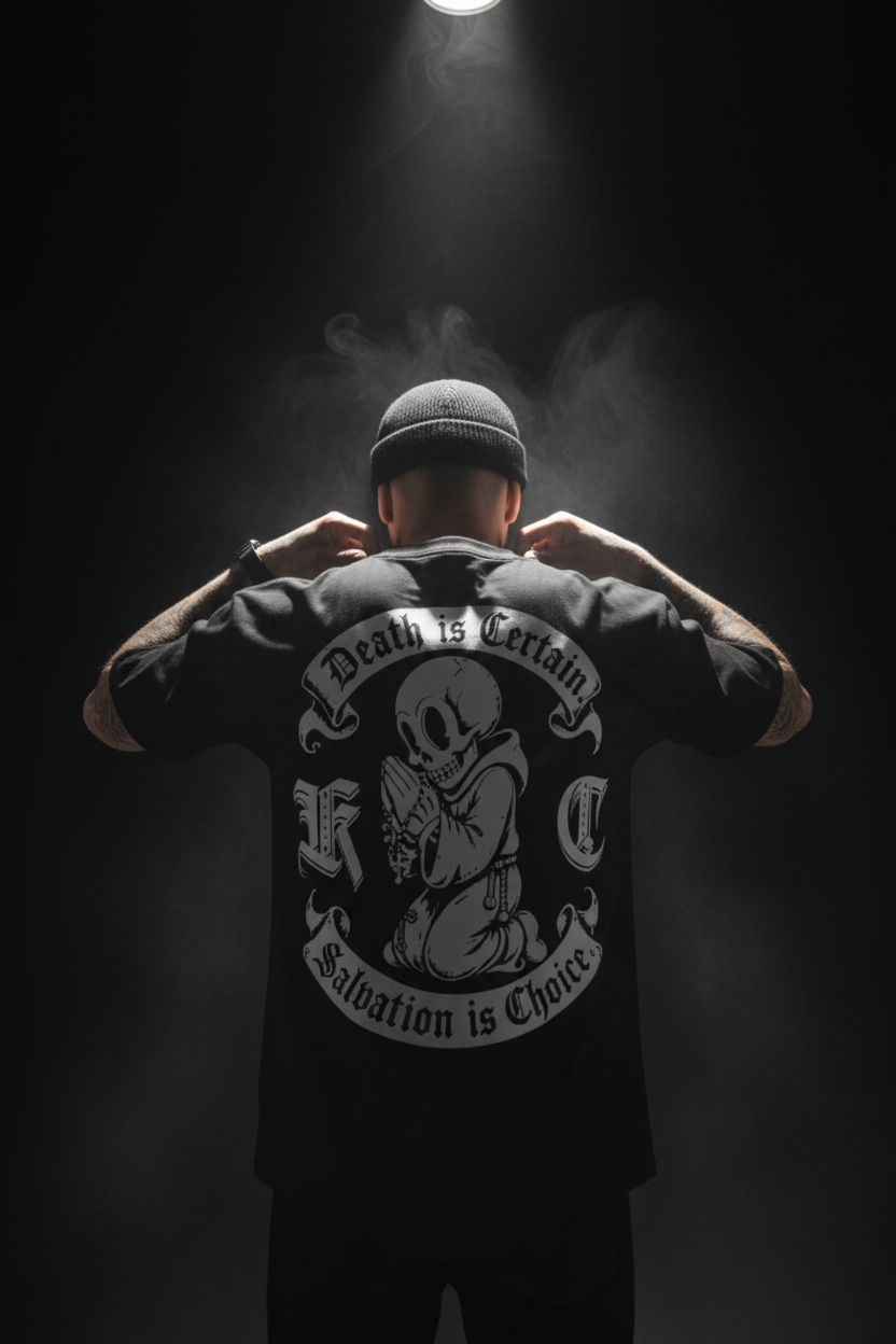 Death is Certain Studio Mockup