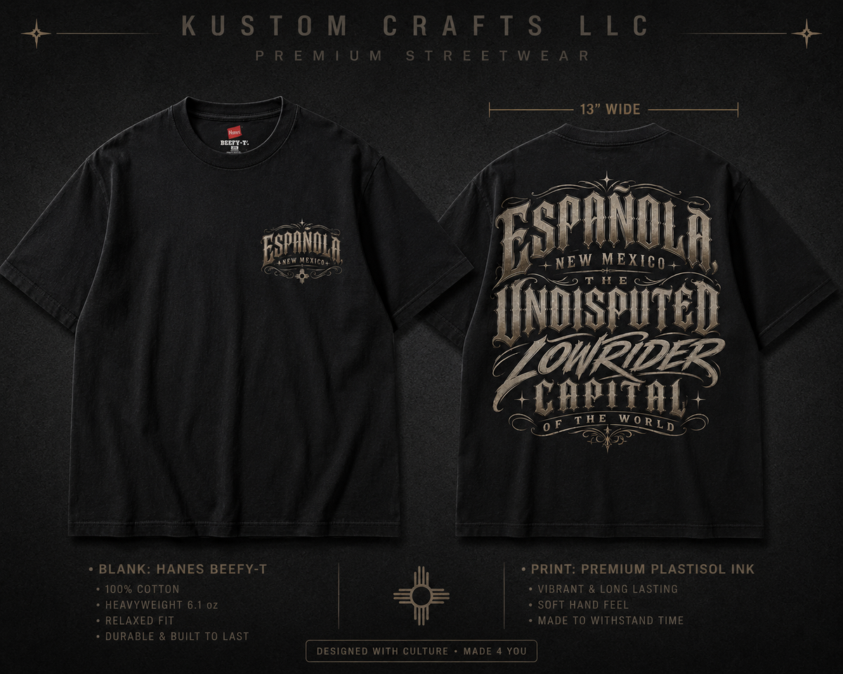 Española The Undisputed Lowrider Capital Tshirt